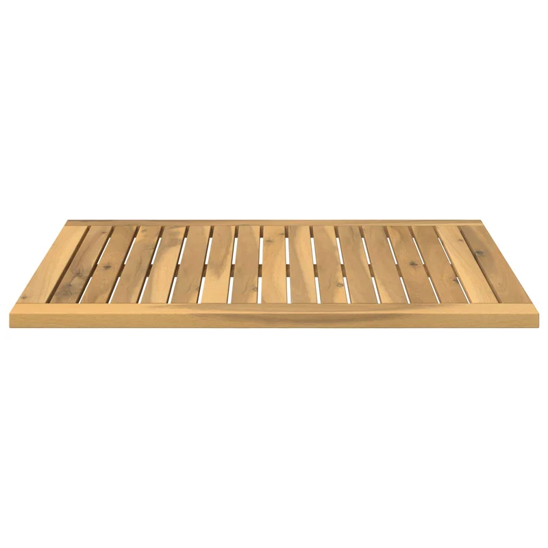 Table Top 68.5 x 49 x 2 cm Rectangular Solid Acacia Wood