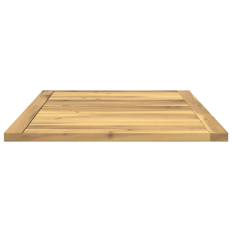 Table Top 68.5 x 49 x 2 cm Rectangular Solid Acacia Wood