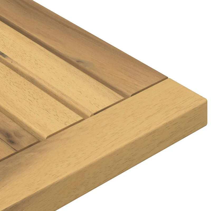 Table Top 100.5 x 49 x 2 cm Rectangular Solid Acacia Wood
