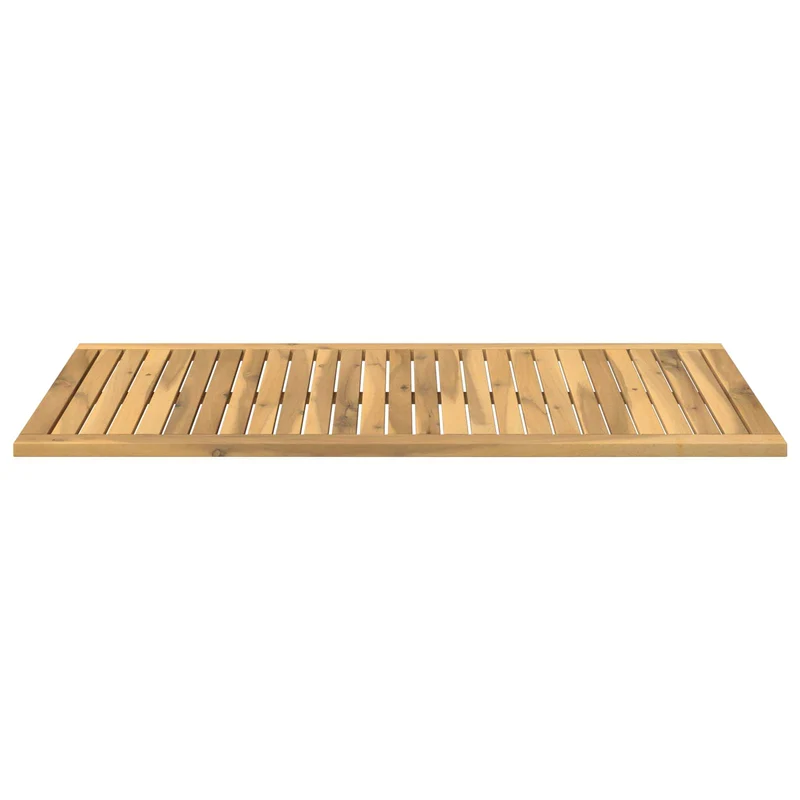 Table Top 108.5 x 55 x 2 cm Rectangular Solid Acacia Wood
