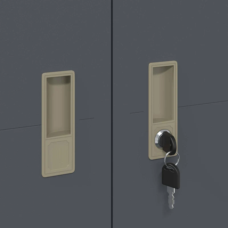 Storage Cabinet 2 pcs Anthracite 60 x 40 x 145 cm Steel