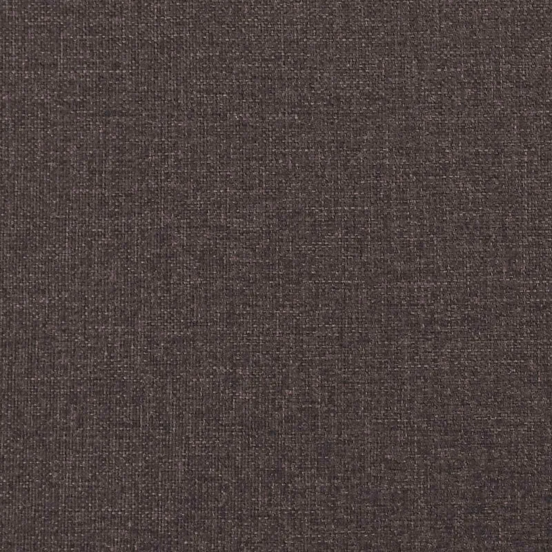 2 Seater Sofa Dark Brown 130 x 81 x 82 cm Fabric