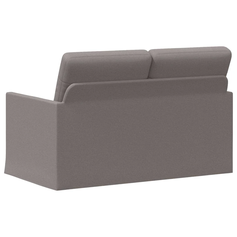2 Seater Sofa Taupe 130 x 81 x 82 cm Fabric