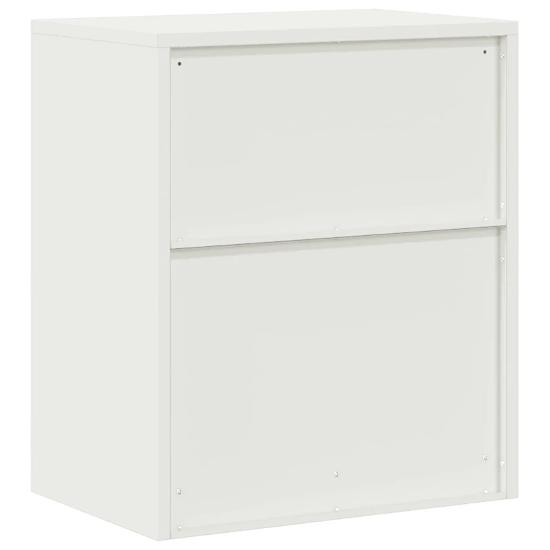 Storage Cabinet White 60 x 40 x 70 cm Steel