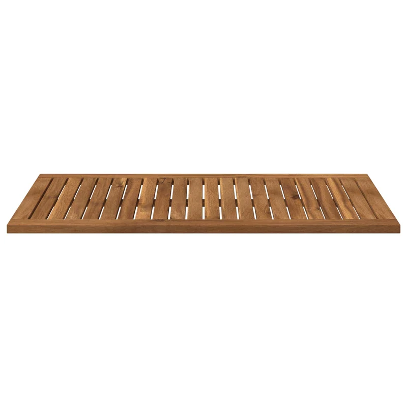 Table Top 88.5 x 45 x 2 cm Rectangular Solid Acacia Wood