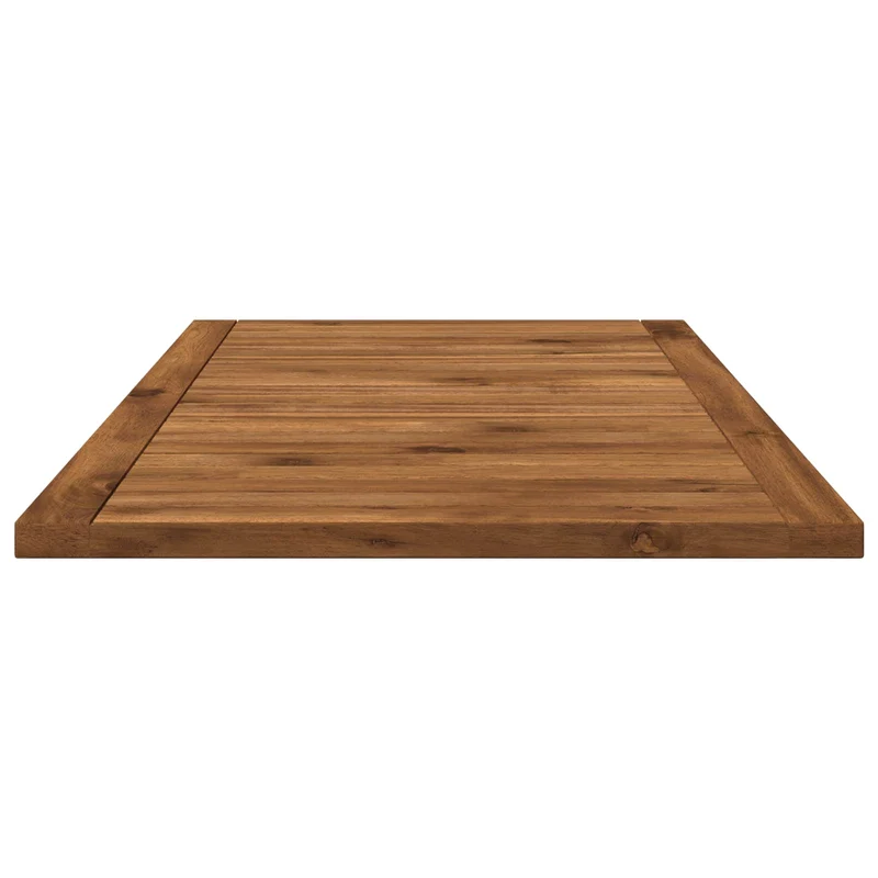 Table Top 88.5 x 45 x 2 cm Rectangular Solid Acacia Wood