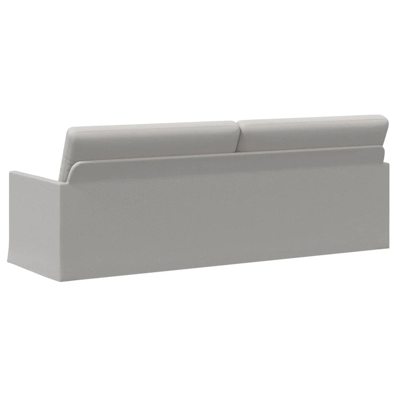 3 Seater Sofa Cloud Grey 220 x 81 x 82 cm Fabric
