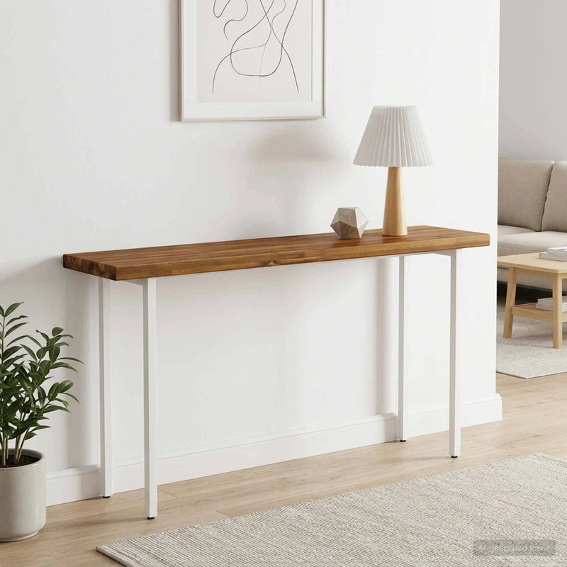 Rectangular Table Top 120 x 30 x 3.2 cm Rectangular