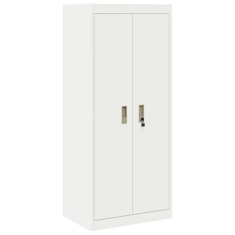 Storage Cabinet 2 pcs 60 x 40 x 180 cm Steel Lockable