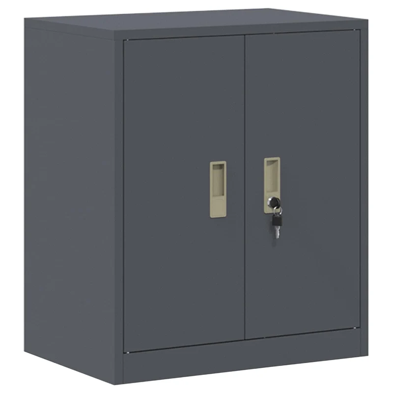 Storage Cabinet 2 pcs Anthracite 60 x 40 x 175 cm Steel