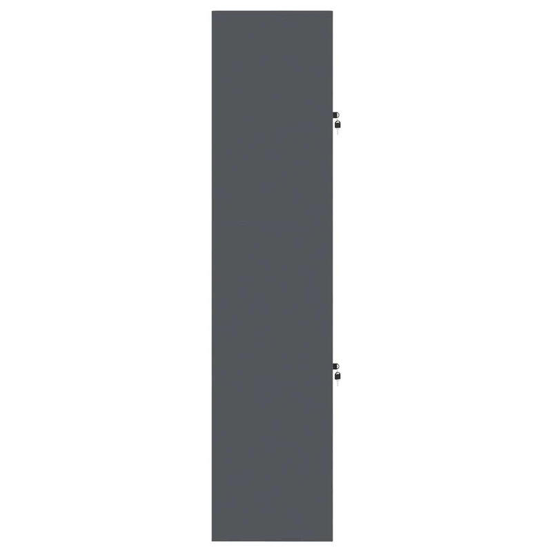 Storage Cabinet 2 pcs Anthracite 60 x 40 x 175 cm Steel