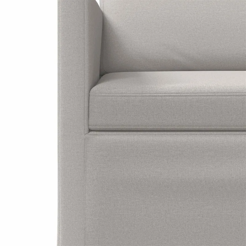 Sofa Set 2 pcs Cloud Grey Fabric