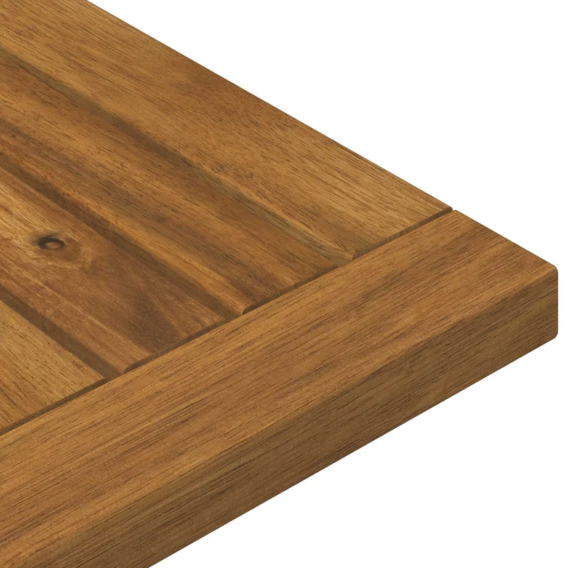 Table Top 80.5 x 49 x 2 cm Rectangular Solid Acacia Wood