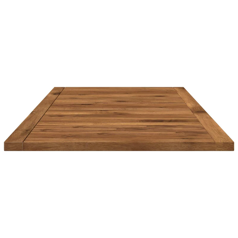 Table Top 100.5 x 49 x 2 cm Rectangular Solid Acacia Wood