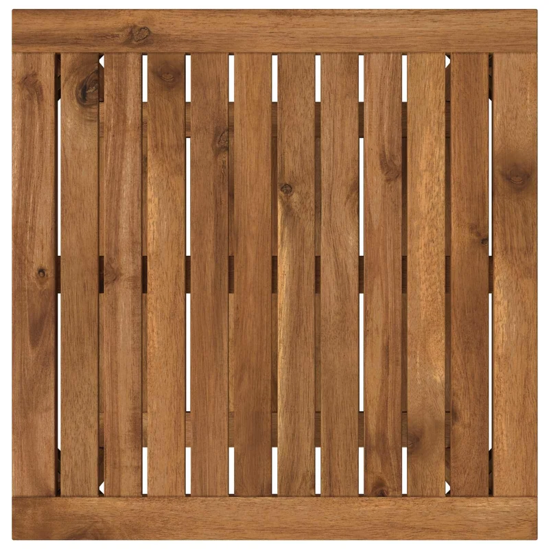 Coffee Table Natural 48.5 x 49 x 45 cm Solid Acacia Wood