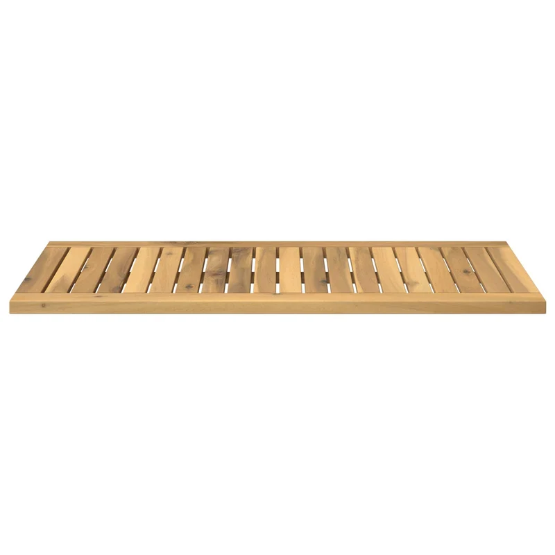 Table Top 80.5 x 35 x 2 cm Rectangular Solid Acacia Wood