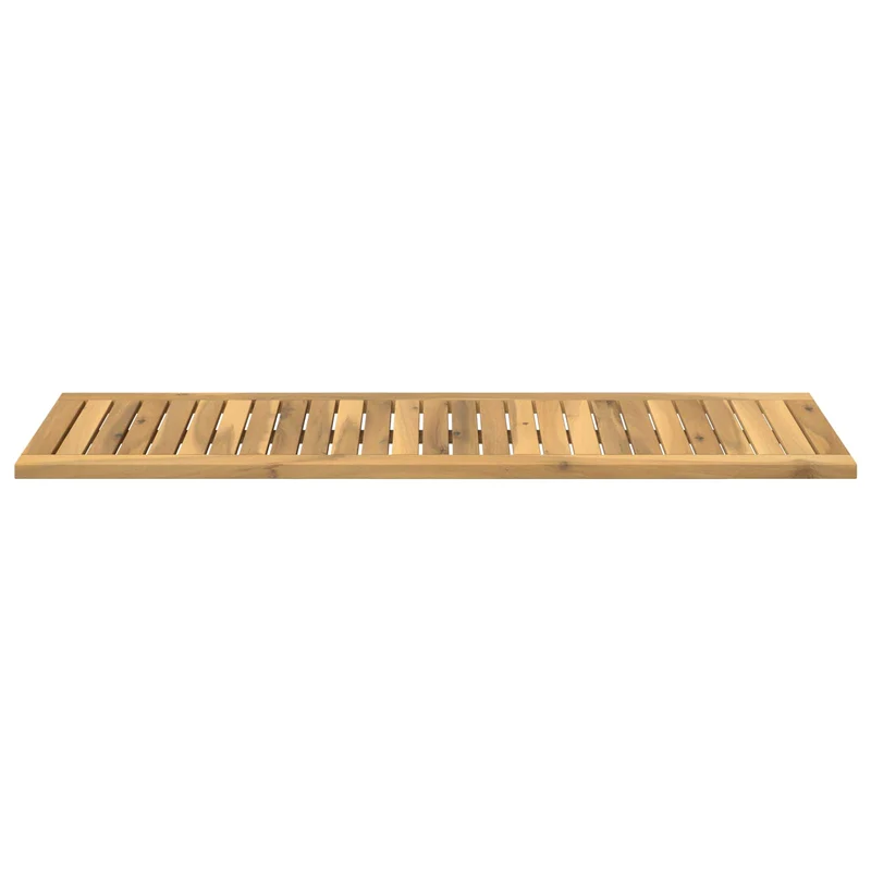Table Top 108.5 x 35 x 2 cm Rectangular Solid Acacia Wood