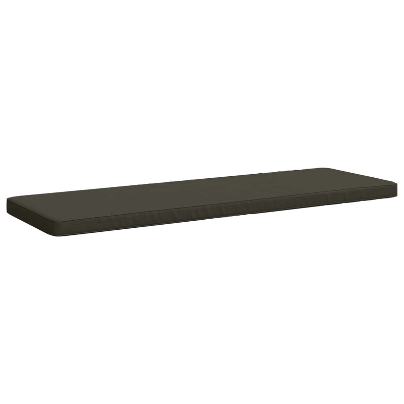 1-Piece Bench Cushion VUGHT 100% Polyester Anthracite