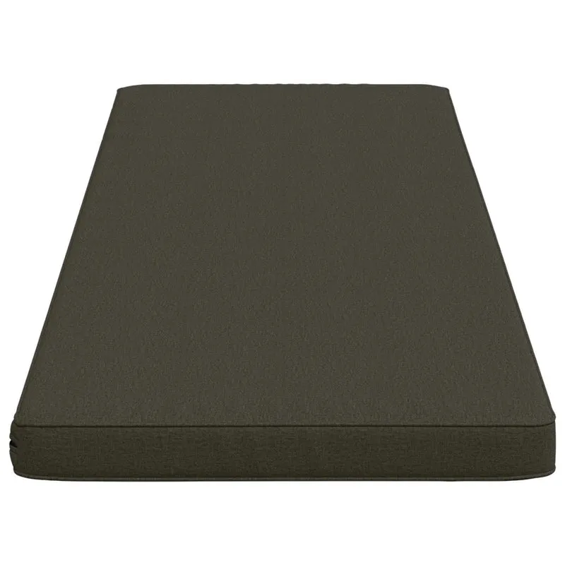 1-Piece Bench Cushion VUGHT 100% Polyester Anthracite