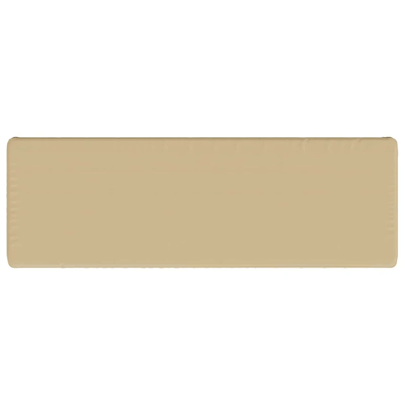 1-Piece Bench Cushion VUGHT 100% Polyester Beige