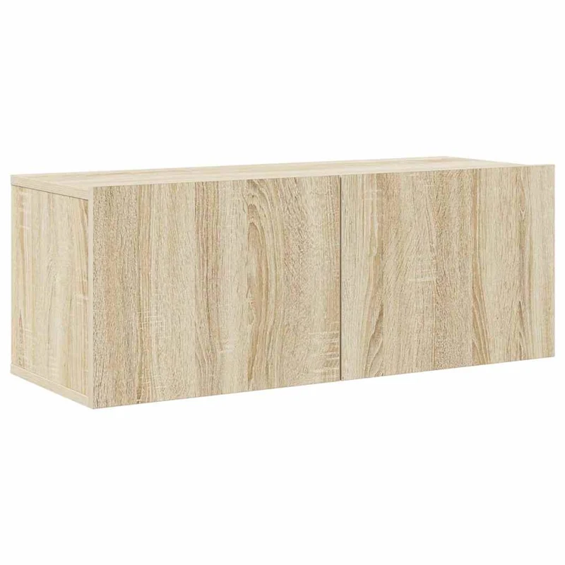 8 Piece TV Cabinet Set Sonoma Oak Engineered Wood
