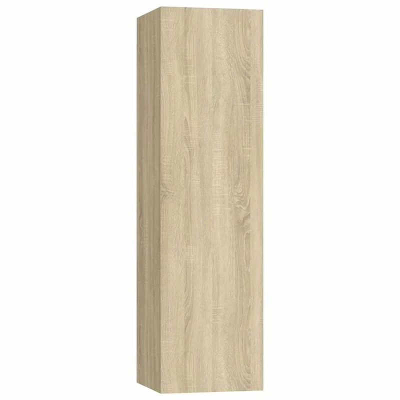 7 Piece TV Cabinet Set Sonoma Oak Engineered Wood