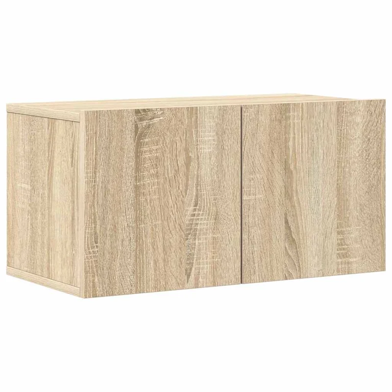 8 Piece TV Cabinet Set Sonoma Oak Engineered Wood