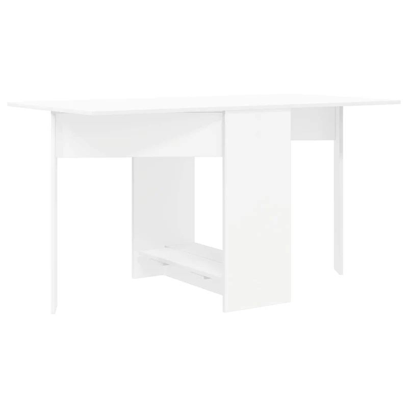 Dinning Table 138 x 70 x 73.5 cm Engineered Wood White