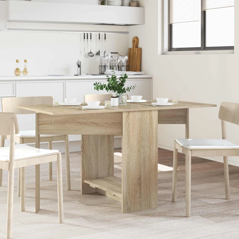 Dinning Table 138 x 70 x 73.5 cm Engineered Wood Sonoma Oak