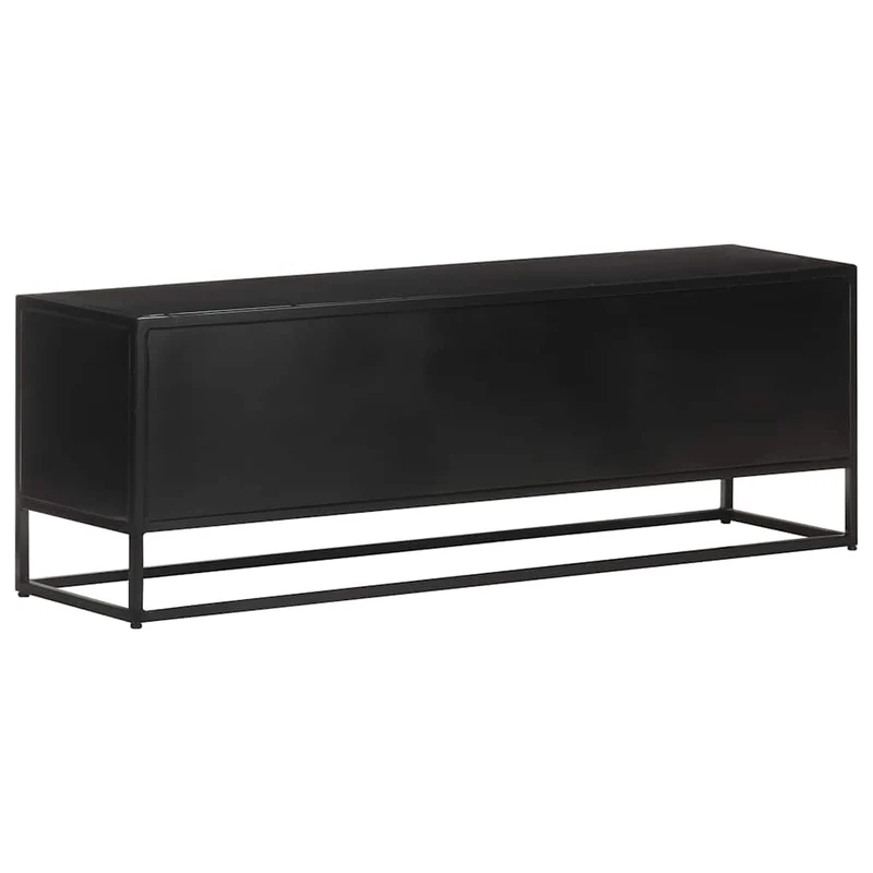 323148 vidaXL TV Cabinet 120x30x40 cm Rough Mango Wood
