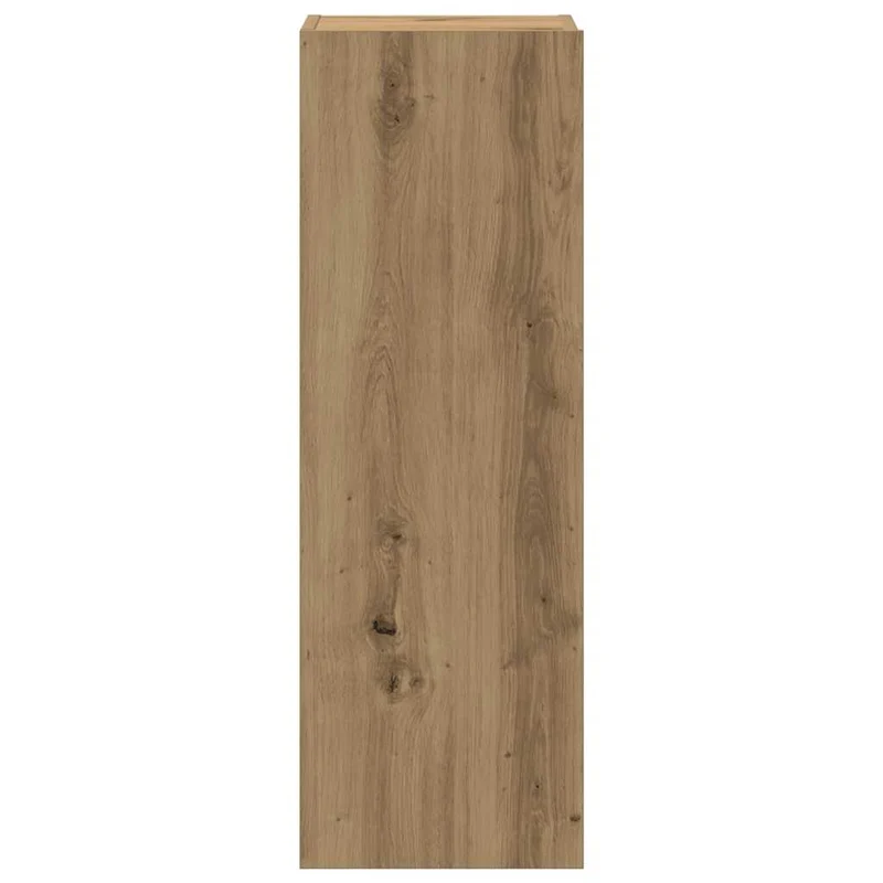 8 Piece Wall-mounted TV Cabinet Set Artisan Oak Engineered Wood