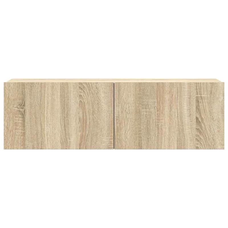 8 Piece TV Cabinet Set Sonoma Oak Engineered Wood