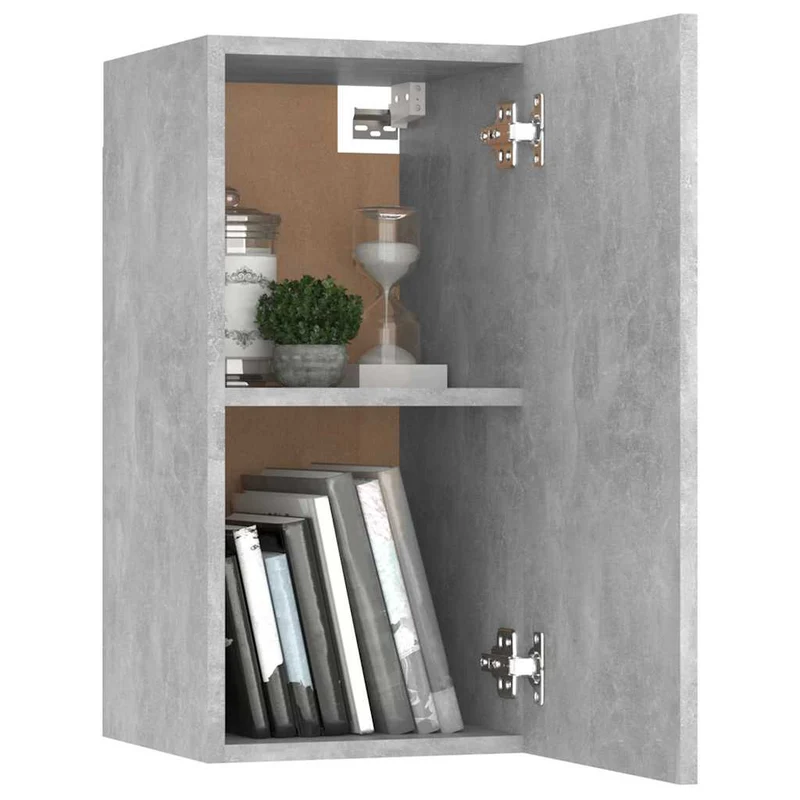 8 Piece TV Cabinet Set Concrete Grey Engineered Wood