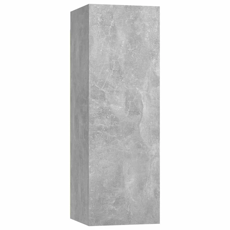 8 Piece TV Cabinet Set Concrete Grey Engineered Wood