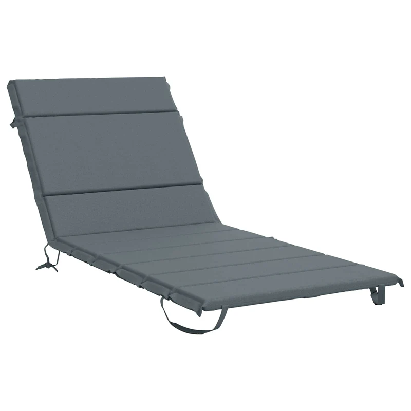 Sunlounger Cushion GEMERT 100% Polyester Blue 200 x 70 x 3 cm