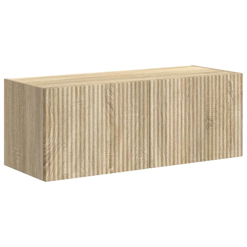 TV Wall Cabinet Set 6 pcs Sonoma Oak