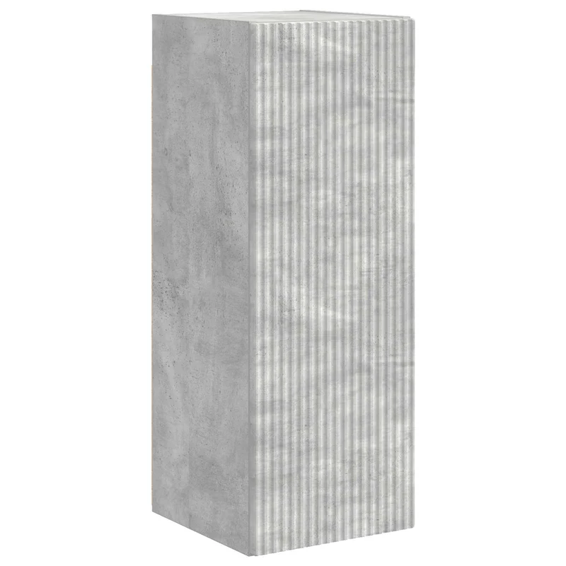 TV Wall Cabinet Set 6 pcs Concrete Grey