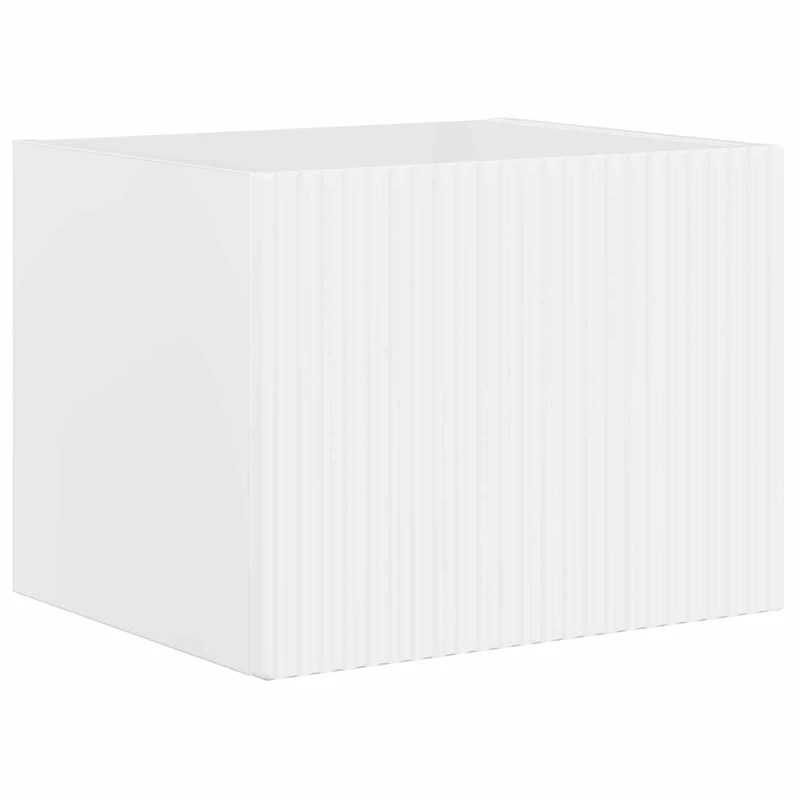 TV Wall Cabinet Set 6 pcs High Gloss White