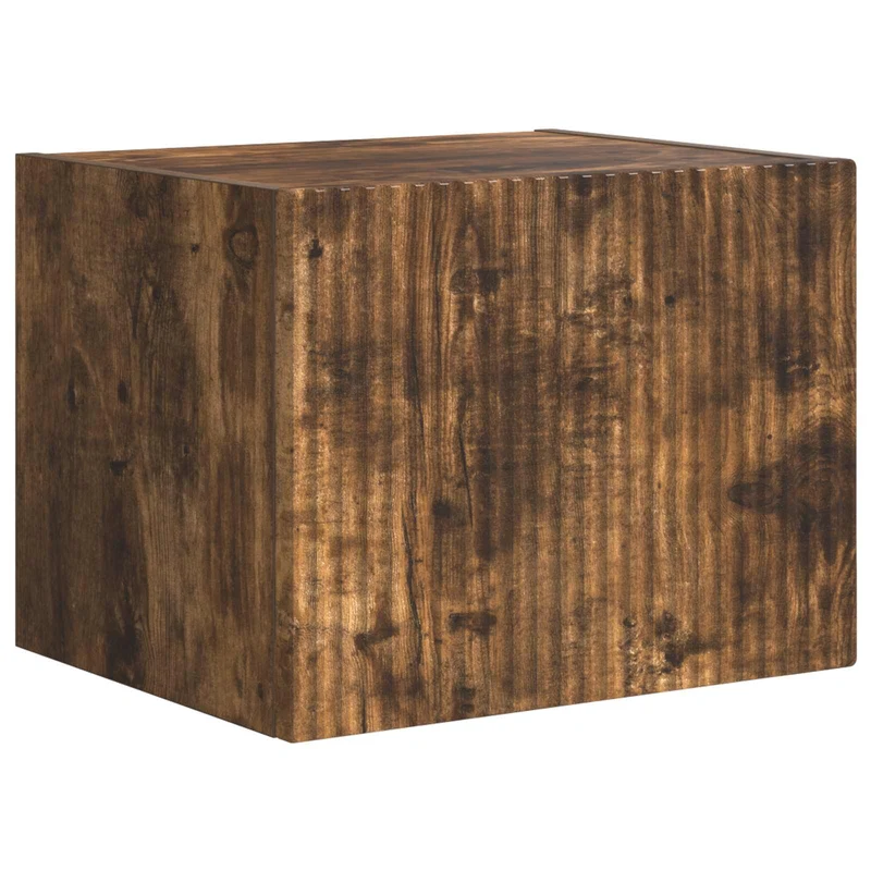 TV Wall Cabinet Set 6 pcs Smoked Oak