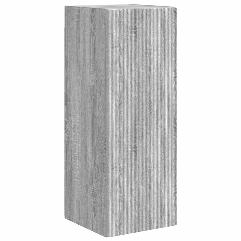 TV Wall Cabinet Set 6 pcs Grey Sonoma