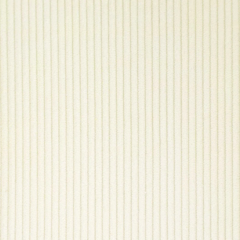 Sofa Set 2 pcs Cream Corduroy Fabric