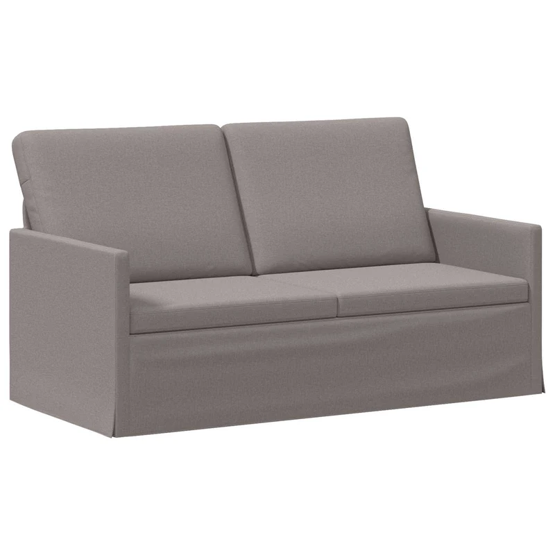 2 Seater Sofa Taupe 150 x 81 x 82 cm Fabric