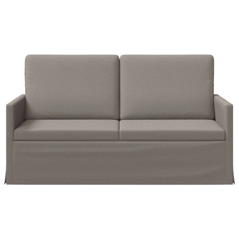 2 Seater Sofa Taupe 150 x 81 x 82 cm Fabric