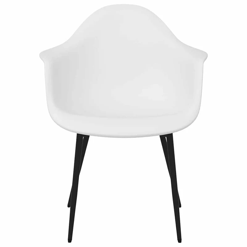Dining Chairs 6 pcs White PP