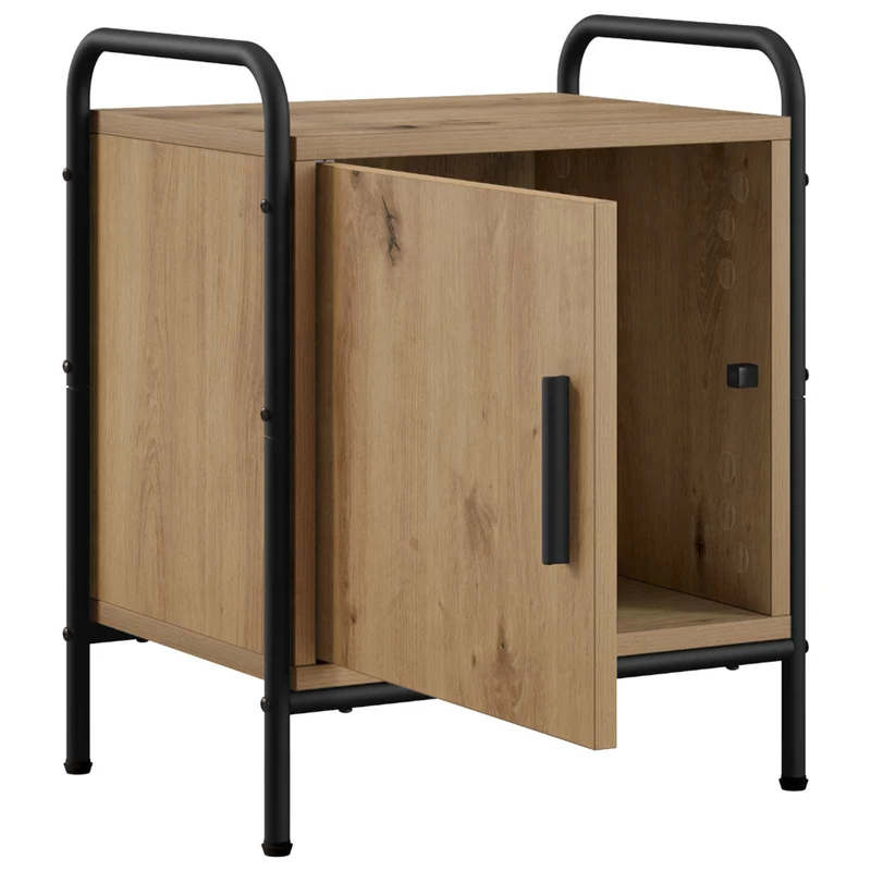 Bedside Cabinet Artisan Oak 40 x 30 x 50 cm Engineered Wood