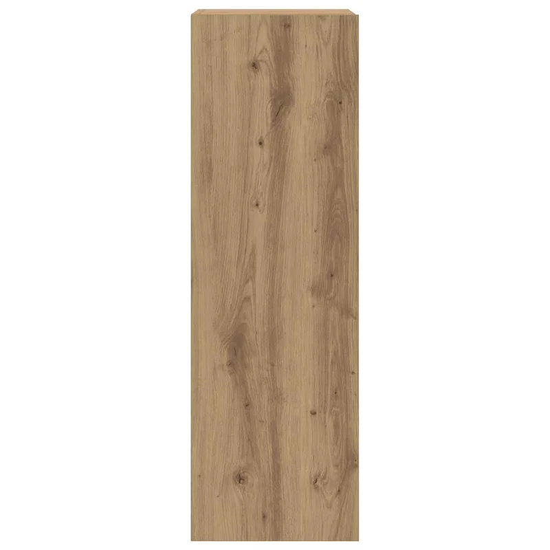 6 Piece Wall-mounted TV Cabinet Set Artisan Oak Engineered Wood