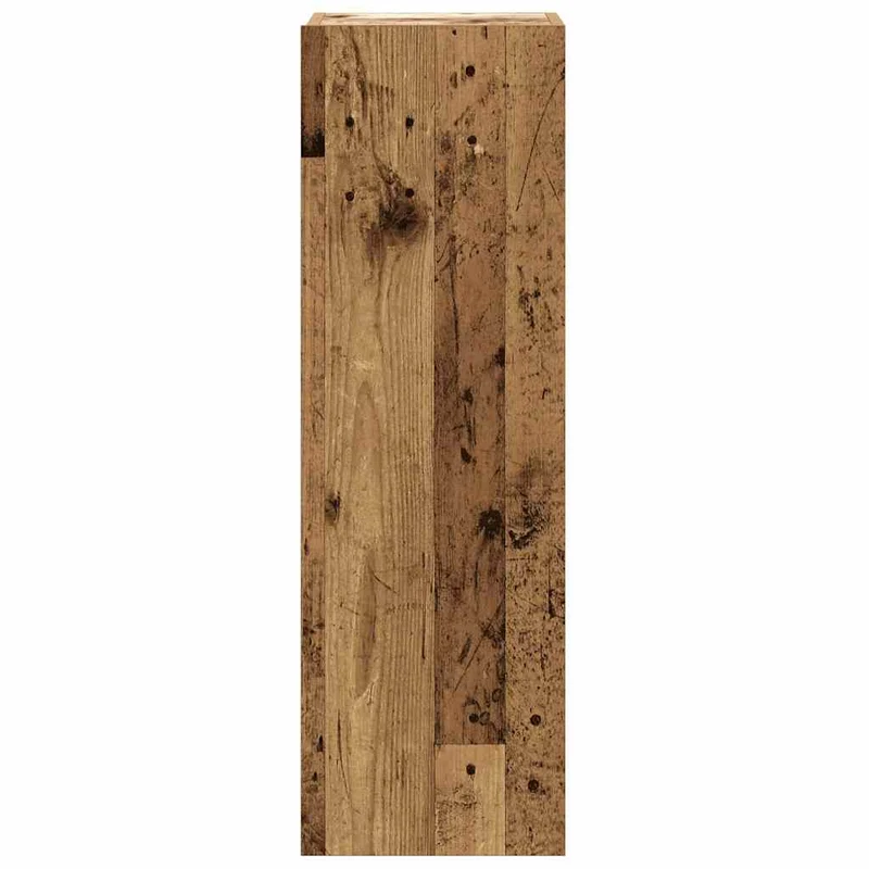 6 Piece TV Cabinet Set Wall-mounted Old Wood Engineered Wood