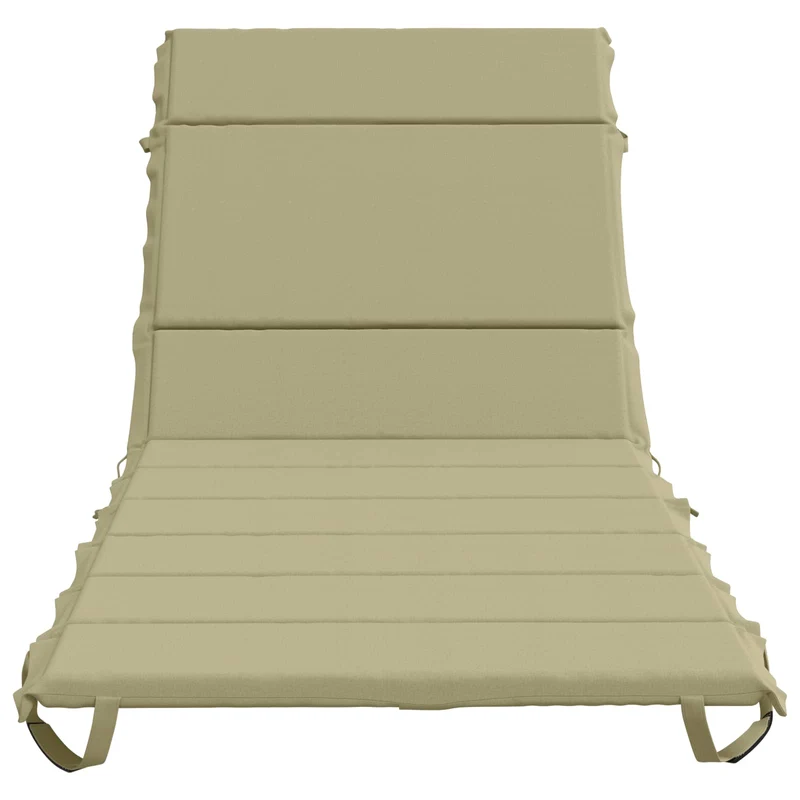 Sunlounger Cushion GEMERT 100% Polyester Light Green