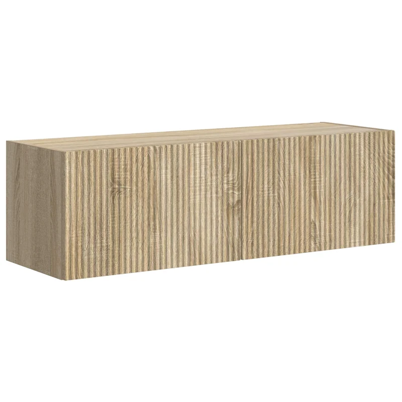 TV Wall Cabinet Set 6 pcs Sonoma Oak