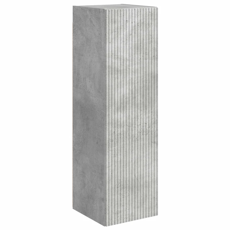 TV Wall Cabinet Set 6 pcs Concrete Grey